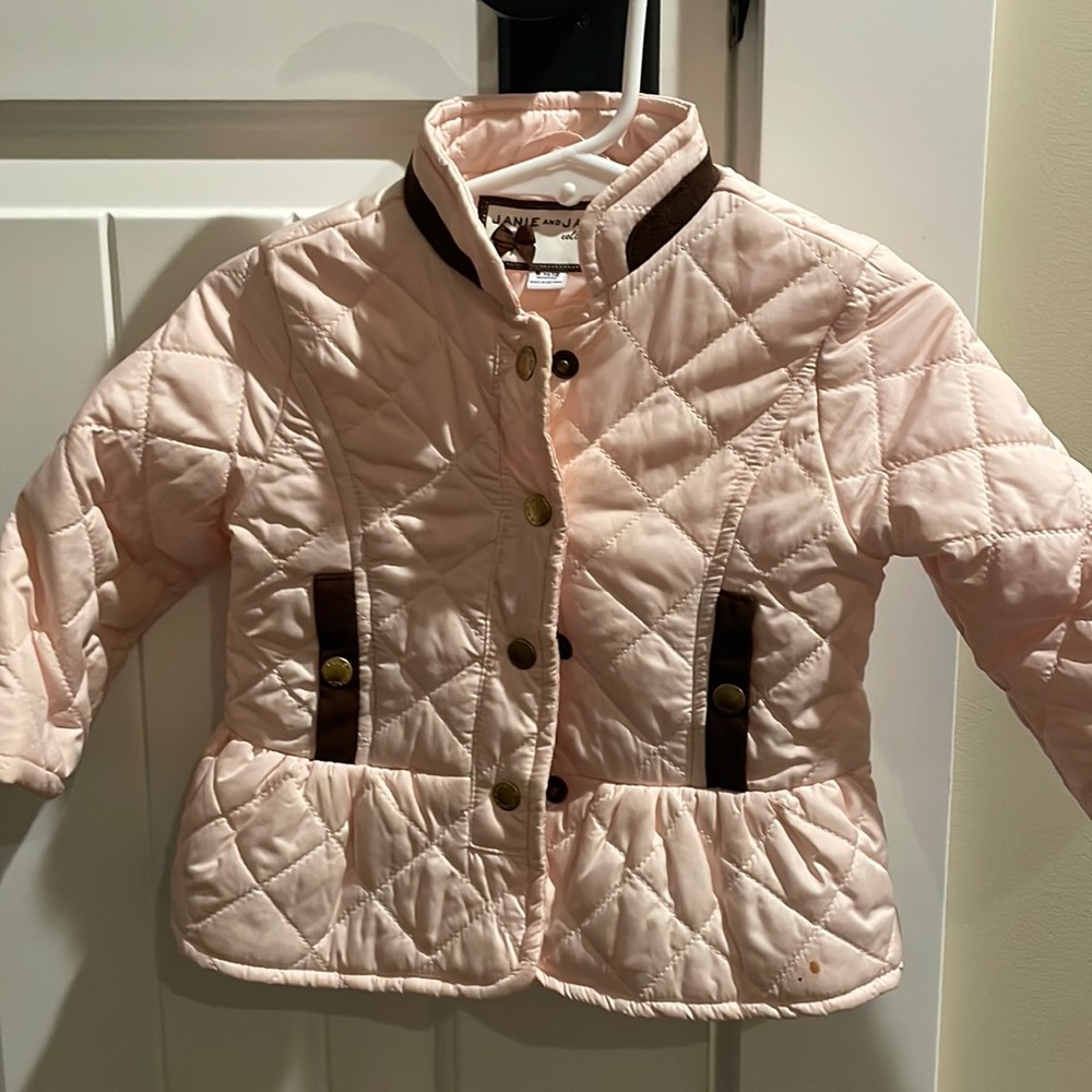 Janie and Jack light pink jacket